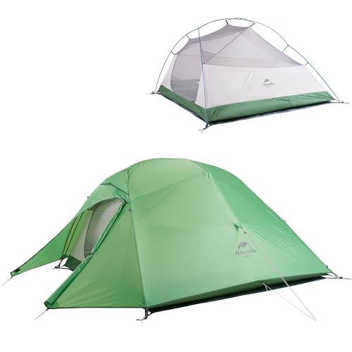 Camping Tent Waterproof Professional Tent Ultralight Trekking Tent 4 Seasons Tent 3 People Outdoor Camping Lightweight Ten...