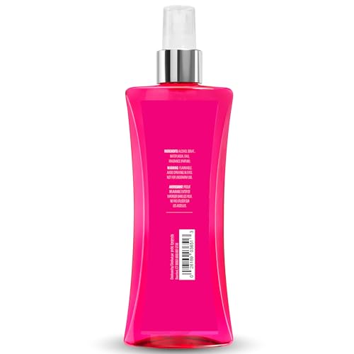Body Fantasies Signature Fragrance Body Spray, Pink Vanilla Kiss, 8 fl oz (Pack of 2)