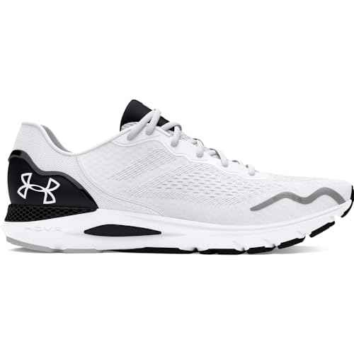Under Armour Men's HOVR Sonic 6, (105) White/Black/White, 8, US
