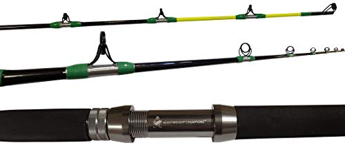 Catfishing Rod, Master Series Chop Stick, 1-Piece Casting Catfish Rods for Baitcasting Fishing, Medium Heavy, 7’6”