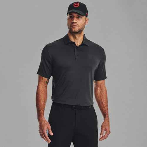 Under Armour Playoff 3.0 Polo Black/Pitch Gray/Black LG