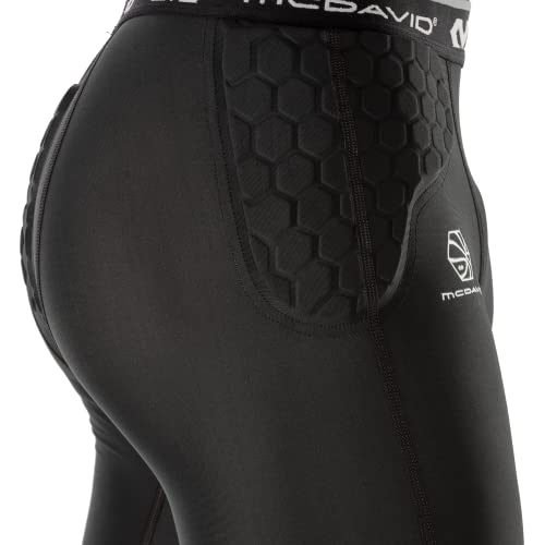 McDavid Unisex-Adult Hex Basketball 3/4 Tight W/Hip & Tailbone Pads