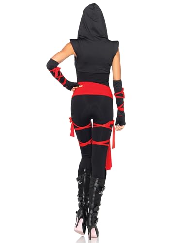Leg Avenue Women's 4 Pc Deadly Ninja Costume