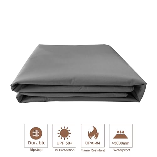 SCOCANOPY Replacement roof Compatible with Target Madaga Gazebo Model L-GZ136PST,Grey