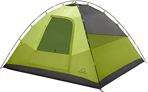 Mountain Summit Gear Campside Dome Tent, 3/4/6-Person Camping Tent, Camping Gear for The Outdoors, Backpacking Tents for C...