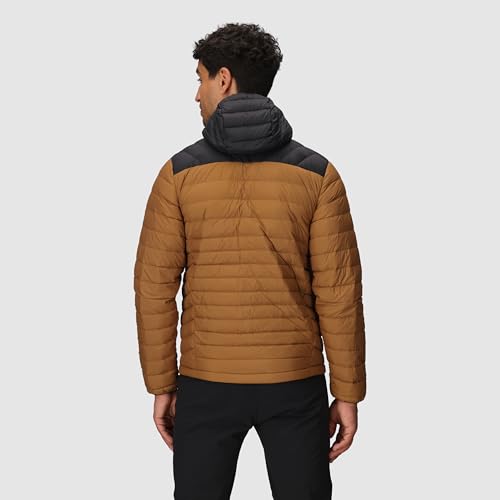 Outdoor Research Men's Transcendent Down Hoodie Jacket | Water & Wind Resistant, Insulated, Lightweight, Standard Fit