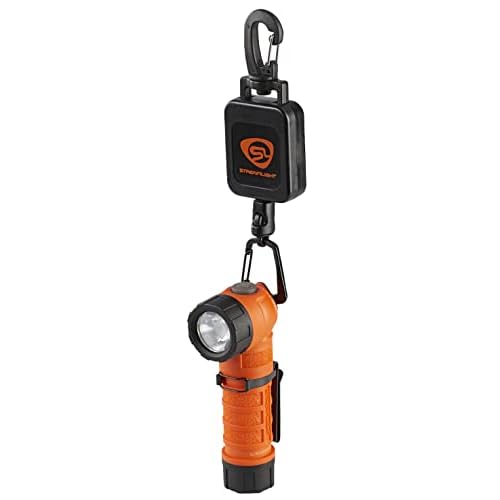 Streamlight 88832 PolyTac 90 LED Flashlight with Gear Keeper, Orange - 170 Lumens