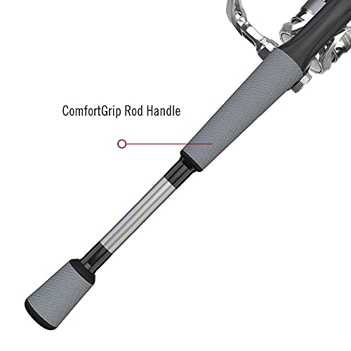 Quantum Throttle Spinning Reel and Fishing Rod Combo