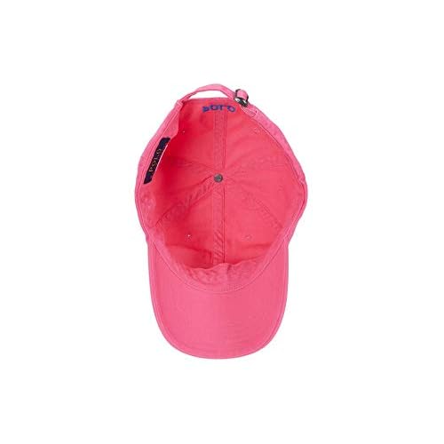 Ralph Lauren Mens Polo Sports Pony Logo Hat Cap (One Size, Pink)