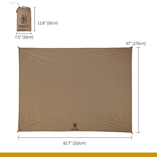 OneTigris Backwoods Bungalow 2.0 + Tent Footprint