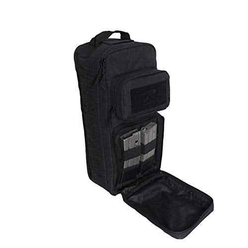 Rothco Tactical Single Sling Backpack With Laser Cut MOLLE (Black)