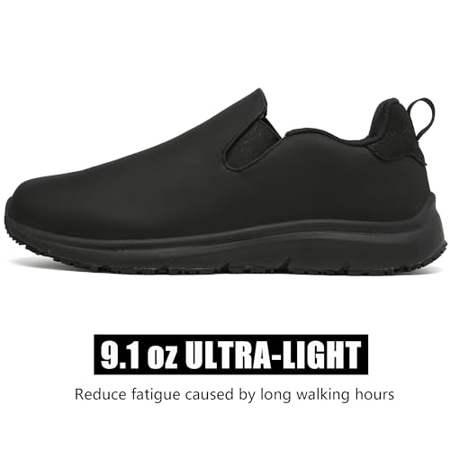Non Slip Work Shoes for Men Women丨Waterproof & Oil Resistant Chef Food Service Shoe Zapatos de Trabajo para