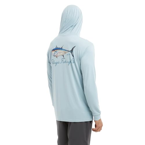 PELAGIC Apparel Men's Aquatek Goione BFT Hooded Fishing Shirt