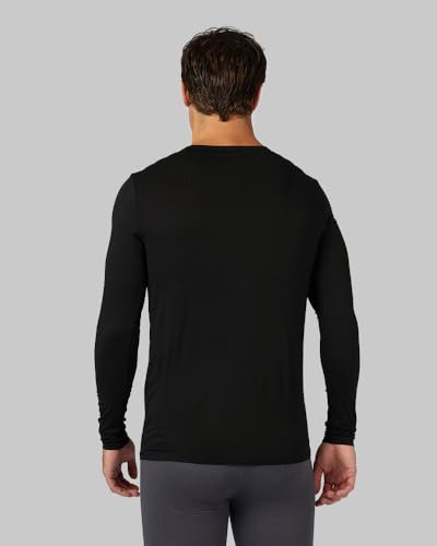 32 Degrees Heat Men’s Lightweight Baselayer Crew Top – Thermal Long Sleeve Shirt for Cold Weather