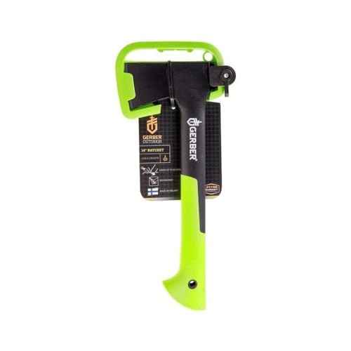 Gerber Gear Freescape Hatchet, Forged Steel Blade Axe with Sheath for Survival, Bushcraft and Camping Gear, Lightweight and Durable