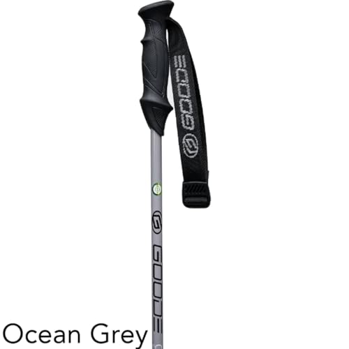 GOODE Carbon Neutral Ski Poles – Ultra-Lightweight & Durable Eco-Friendly Composite – High-Performance Shock Absorbing Dow...