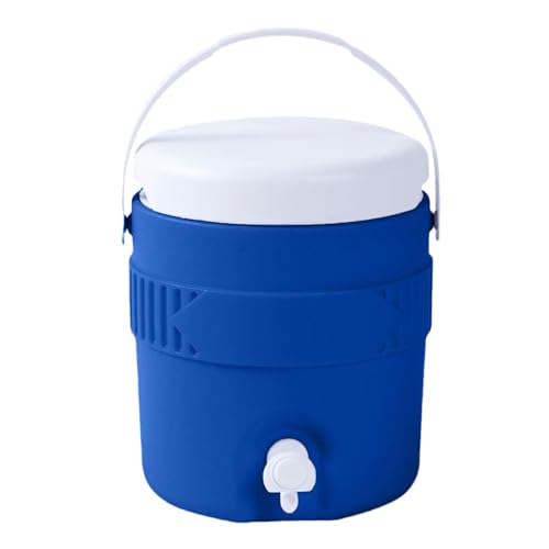 3.8L Gallon Insulated Beverage Dispenser, Portable Sports Cooler Water Jug Dispenser with Handle & Easy Pour Spiot, Insula...