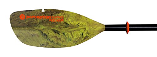 Perception Kayaks Pescador Adjustable Kayak Fishing Paddle -2 Piece Moss camo, 230-250cm/90.5-98.5”
