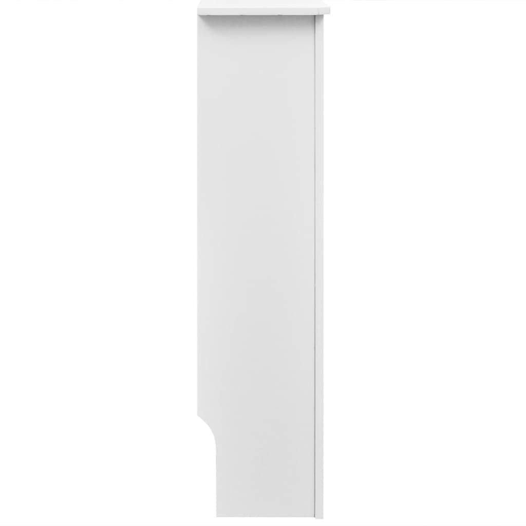 GOLINPEILO White MDF Radiator Cover Heating Cabinet Shelf 59.8"x7.5"x32.1", Home and Office Heat Cover Shelf, MDF Heater Heating Side Stand Radiator Cover Heat Cover Shelf