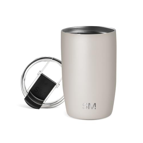 Simple Modern Travel Coffee Mug Tumbler with Flip Lid | Reusable Insulated Stainless Steel Cold Brew Iced Coffee Cup Therm...