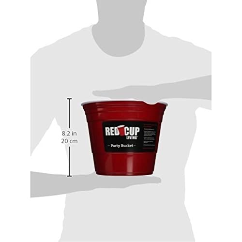 Large Party Ice & Beverage Tub, Durable Plastic Drink Cooler for Parties, Bar & Kitchen, for Holiday, Wine Chiller, Beer &...