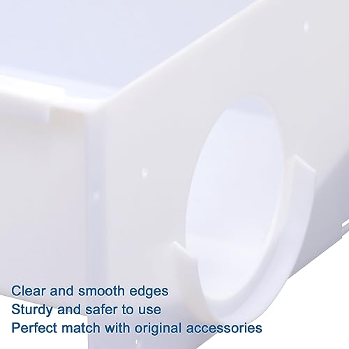 W10670845 AP6023698 Ice Maker Replacement Parts Refrigerator Ice Bucket Compatible with Whirlpool, Kenmore, kitchenaid, Am...