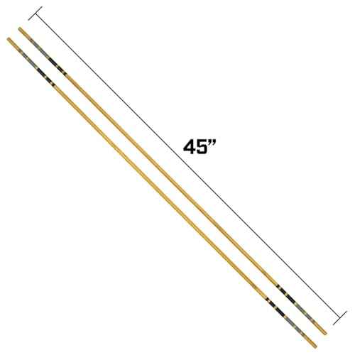 Callaway Heritage Wood Golf Alignment Sticks with Cover