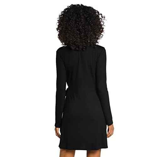 La Blanca womens Long Sleeve Mini Dress Swimsuit Cover Up