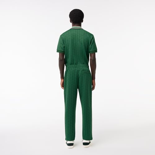 Lacoste Men's Vintage Fit Printed Monogram Track Pant