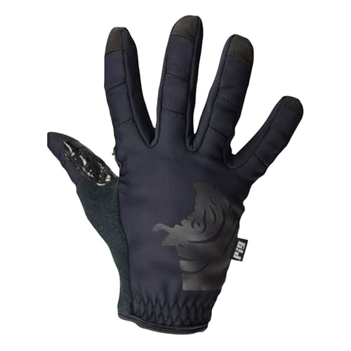 PIG Full Dexterity Tactical Cold Weather Gloves, Insulated, Touchscreen Compatible, Silicone Grip, for Shooting, 1 Pair