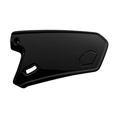 EvoShield XVT¢â High Gloss Batting Helmet Face Shield - Black, Right Handed Hitter
