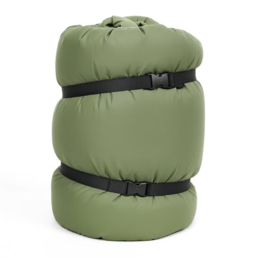 Slumbernest Sleeping Bags for Adults 0-50�F All Season with Pillow Pocket | Flannel Lined Camping Sleeping Bag Lightweight...