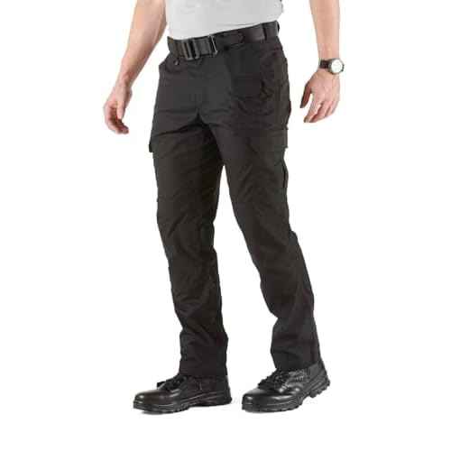 5.11 Tactical Men's ABR Pro Pants, Straight Fit, 9 Pockets, Comfort Waist, Style 74512, Black (New), 36W x 32L