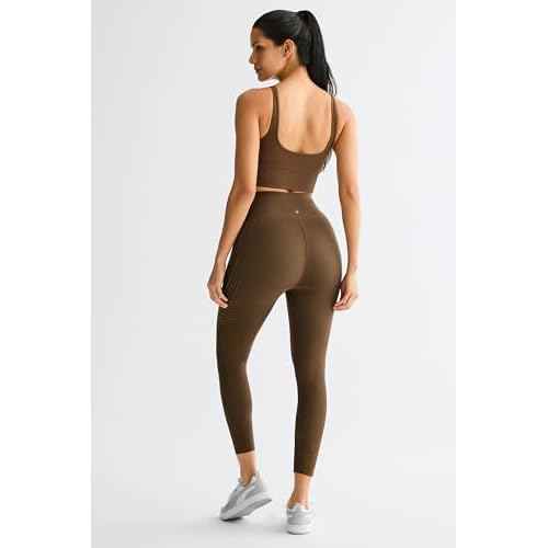 Orolay High Waisted Compression Leggings Premium 7/8 Leggings for Women Buttery Soft Yoga Pants for Women Tummy Control