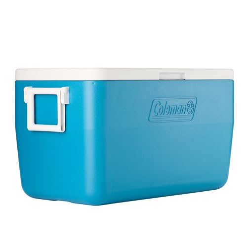 Coleman Chiller 48qt Insulated Portable Cooler with Ice Retention & Heavy-Duty Handles, Made in USA, Great for Camping, Ta...