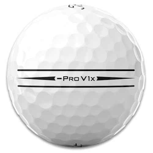 Titleist Pro V1x Left Dash Golf Ball, Pack of 12