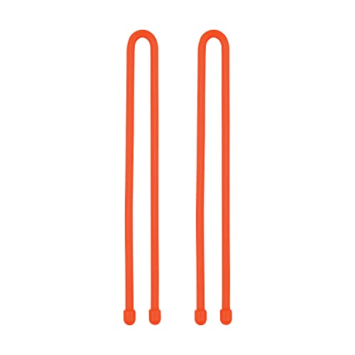 Nite IZE, Inc. GT12-31-2R3 Nite IZE Original Gear, Reusable Rubber, 12 Inch, 2-Pack, Bright Orange, Made in The USA Twist ...