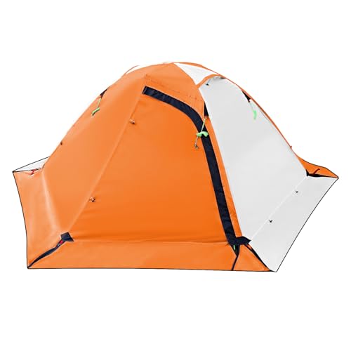 HIKERBRO Winter Camping Tent - Lightweight & Waterproof Backpacking Tent, 2 Person 4 Season Tent for Snow and Cold Weathe...