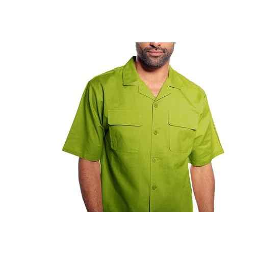 STACY ADAMS Men's Linen Shirt Pant Set
