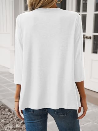 Long Sleeve Lightweight Thin Summer Cardigan for Women Casual Loose Fit