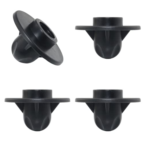 ITROLLE 4PCS 14mm Diameter Ultralight Portable Camping Chair Big Feet an ti-Sink Disc for Shock Cord Chairs on Soft Surfaces