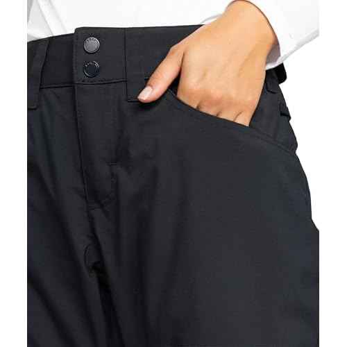 Roxy womens Backyard Snow Pant ? 10k Waterproof Ski & Snowboard Pants, Pfas-free, Tailored Fit, Insulated
