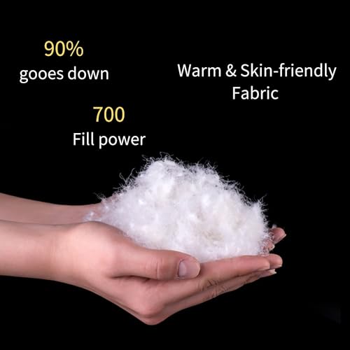 Naturehike Ultralight Winter Goose Down Booties, Camping Warm & Cozy Down Sleeping Socks for Men & Women, Down Filled Slip...