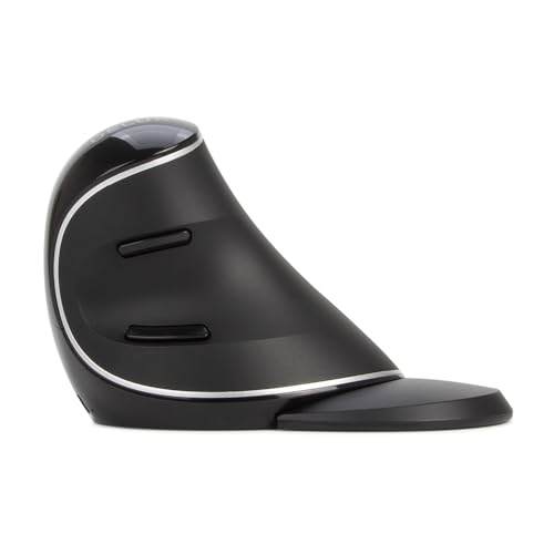 DELUX Wireless Ergonomic Vertical Mouse, Rechargeable Ergo Mouse for large Hands, Slient Click, Removable Wrist Rest, Up t...