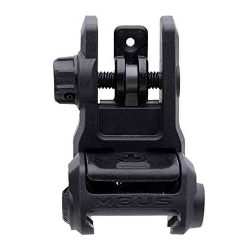 Magpul MBUS 3 Front & Rear Sight Set Fits Picatinny Rail, Black, MAG1166-MAG1167