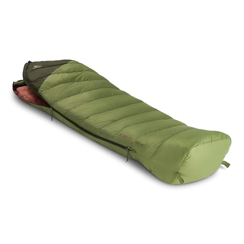 Kelty | Cosmic 40° Degree Sleeping Bag, Regular, 550 Down - Lightweight, Compact, Cozy, Warm Weather Bag - Summer