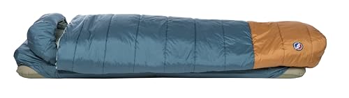 Big Agnes Echo Park Sleeping Bag - Extra Roomy Deluxe Comfort, 0°/25°/35° - Padlok Sleep System for Sleeping Pad Attachment