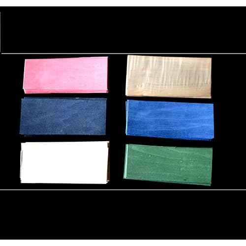 Handmade Fingerboard Deck 97x35.5mm 6-Layer Color Maple Pro Deep Concave Creative Design Mini Skateboard (X-Sport)