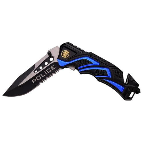 MTECH USA 8" Pocket Folding Knife Blade - Rescue Pocket Knife - Hunting Knives, Military, EDC - Survival and Camping Gear