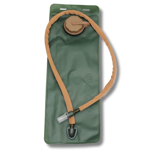 Genuine US Military GI (100 Oz.) MOLLE Hydration Carrier with Imported 3L/100 Oz. Bladder